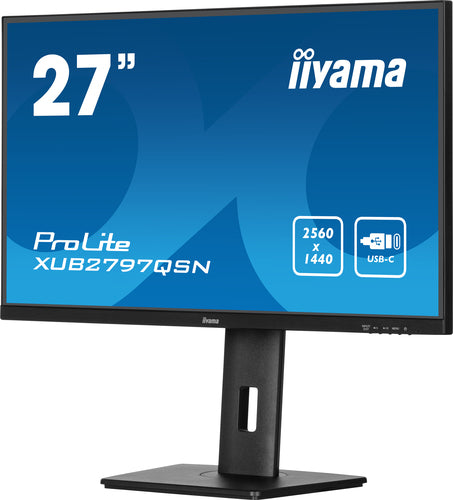 iiyama ProLite XUB2797QSN-B2 computer monitor 68.6 cm (27 iiyama ProLite XUB2797QSN-B2 computer monitor 68.6 cm (27